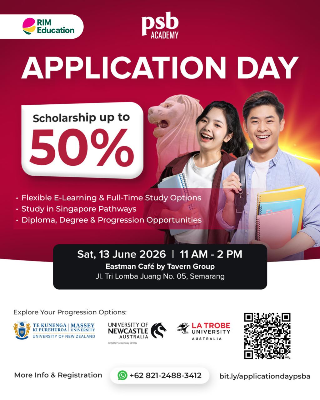 PSB Academy Singapore Application Day