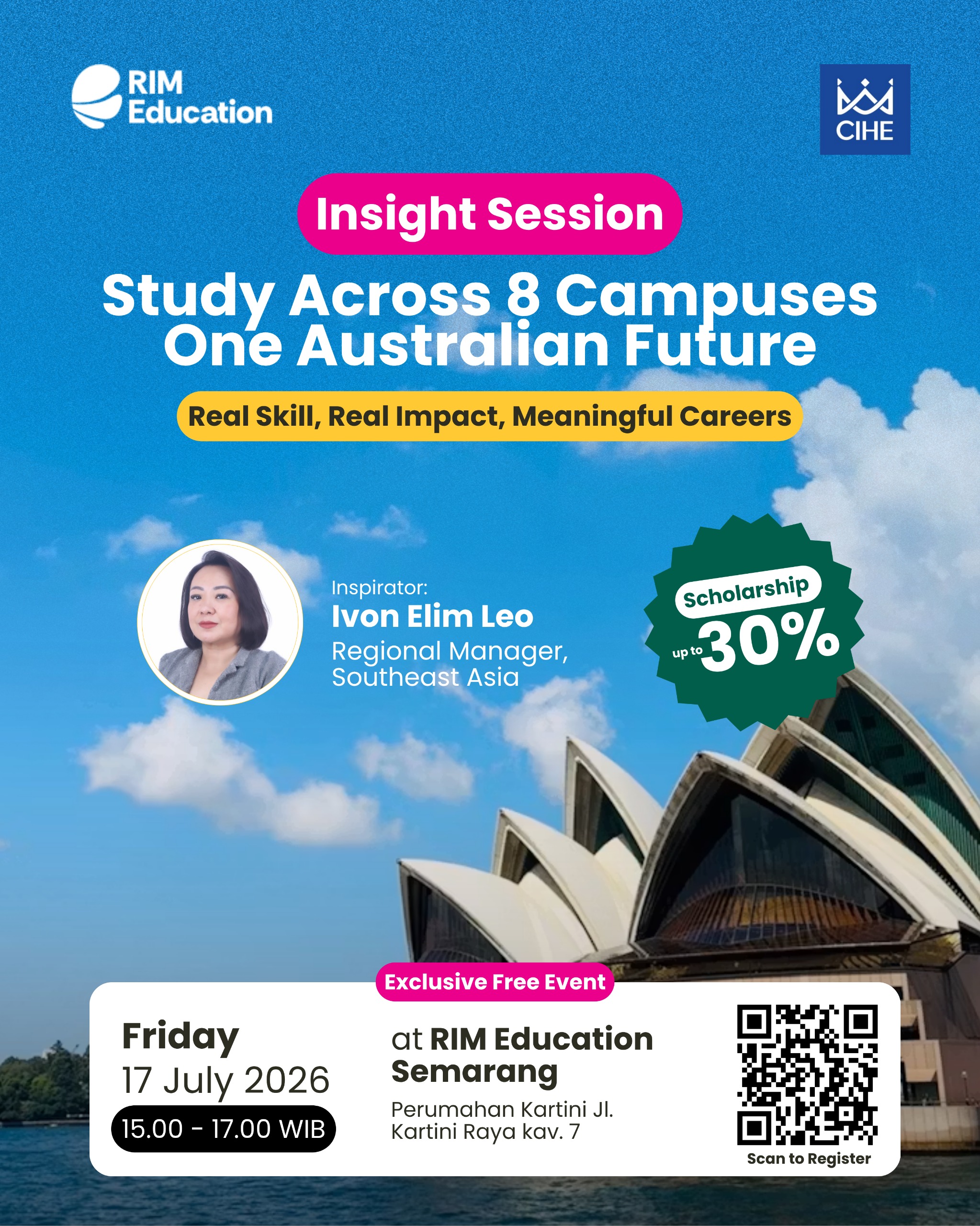 Study Across 8 Campuses: One Australian Future