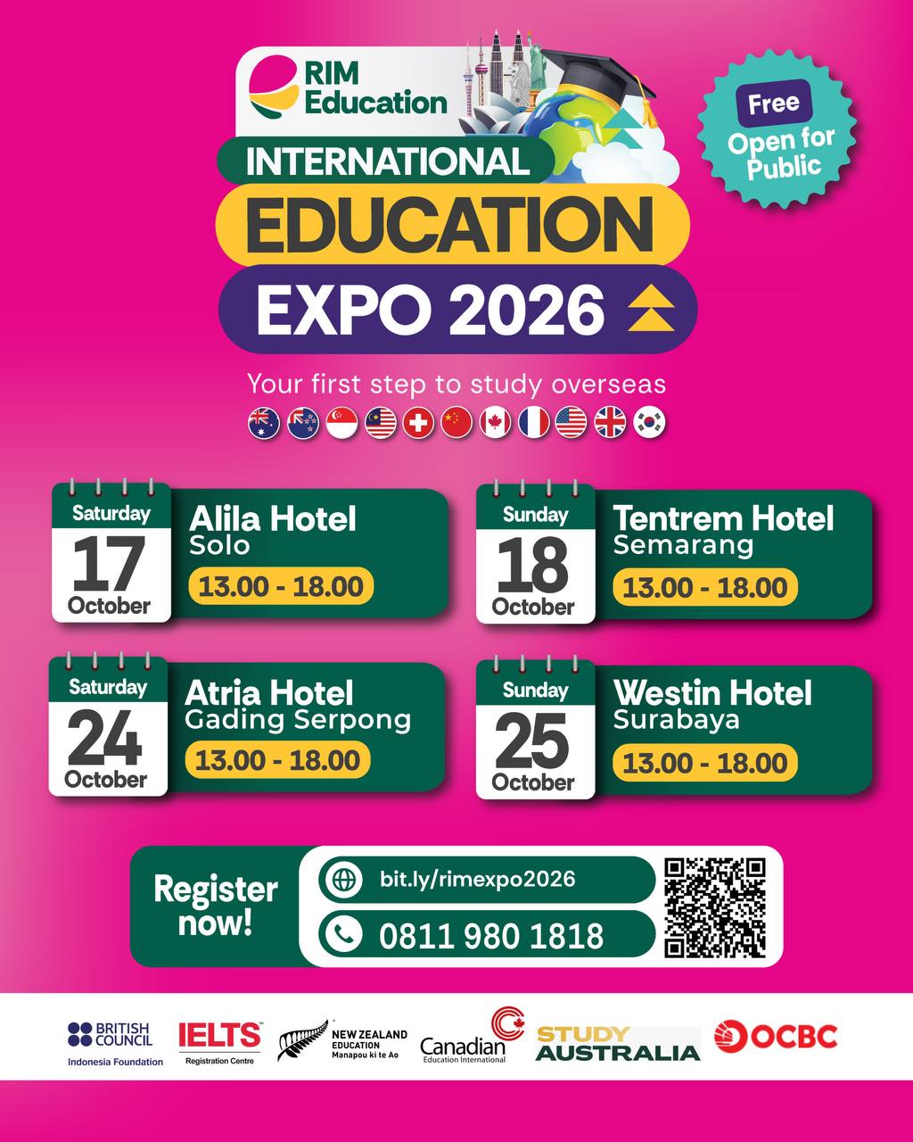 RIM Education International Expo 2026: Make Your Overseas Study Plan Clearer